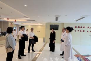 甘洛县人民医院到我院交流健康管